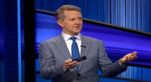 Jeopardy!'s venerable host Ken Jennings presented a clue containing a major warning