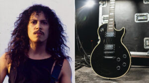 Kirk Hammett Announces 1989 Les Paul Custom Signature Guitar