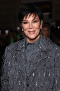 Kris Jenner attended the Valentino Haute Couture Spring/Summer 2024 show during of Paris Fashion Week