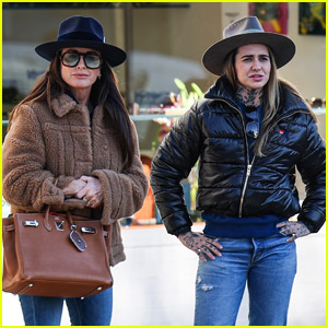 Kyle Richards & Morgan Wade Step Out for Lunch in Los Angeles