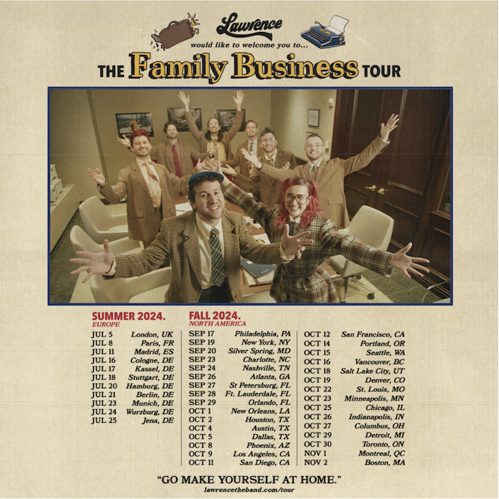 Lawrence Unveil New Album ‘Family Business’ and International Tour