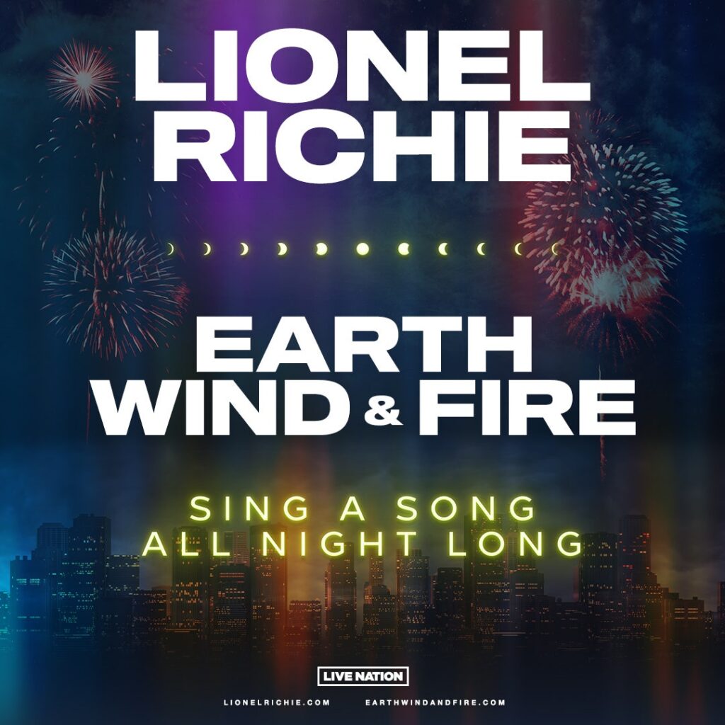 Lionel Richie and Earth, Wind & Fire Announce 2024 Tour Dates Cirrkus