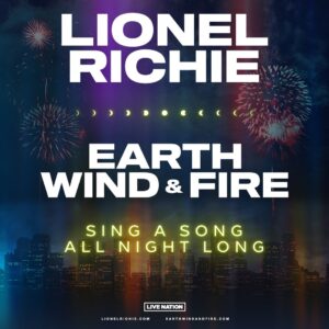 Lionel Richie tour poster