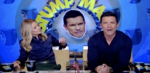 Mark Consuelos and Kelly Ripa played their daily trivia game, Stump Mark, on Friday's show