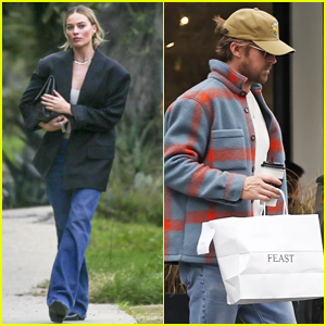 Margot Robbie & Ryan Gosling Enjoy Well-Earned Downtime Following Back-to-Back Awards Shows