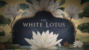 hbo the white lotus logo title card