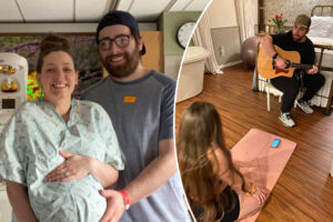 Mom sang through 5 hours of labor to deliver son — felt like a vacation