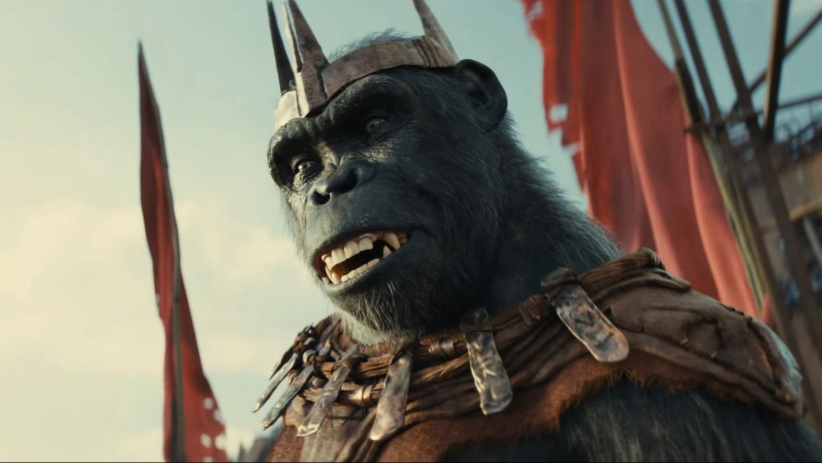 Kingdom of the Planet of the Apes villain image from trailer