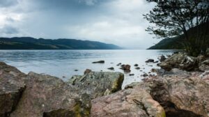 Loch Ness Lake in Scotland
