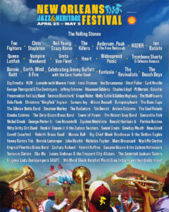 New Orleans JazzFest 2024 Lineup: The Rolling Stones