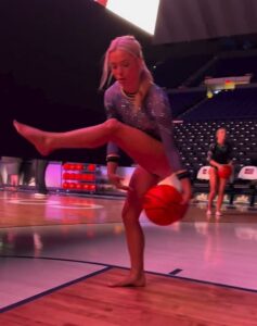 Olivia Dunne hits the basketball court in her latest post