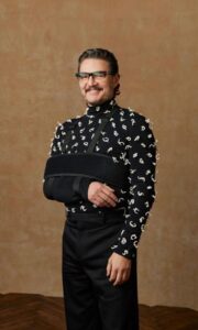 Pedro Pascal at the Golden Globes