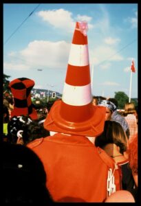 Individual portraits at Zurich’s street parades in the mid-90s