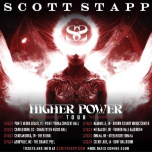 SCOTT STAPP Announces March 2024 'Higher Power' Solo Tour Dates