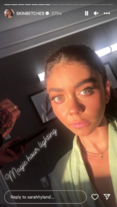 Sarah Hyland in Swimsuit Says Hello to 2024 in New Post