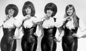 The Shangri-Las in 1964 (L-R): Mary Ann Ganser, Elizabeth Weiss, Marguerite Ganser and Mary Weiss.