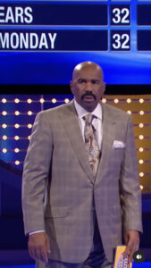 Steve Harvey snapped at the audience during a recent episode of Family Feud