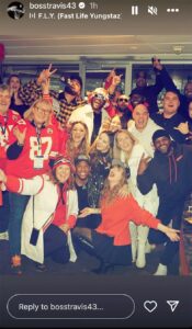 Taylor Swift Celebrates Chiefs Win With Travis Kelce's Family: Pics