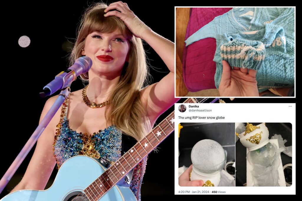 Taylor Swift fans 'scammed' by pop star's merchandise store