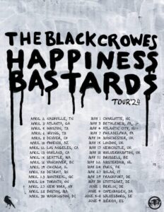 The Black Crowes Announce 35-Date Happiness Bastards Tour