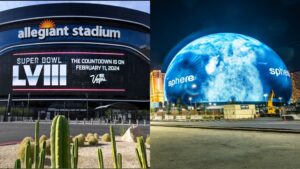 The Sphere Las Vegas Super Bowl