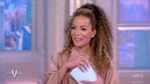 The View's Sunny Hostin sported a body-hugging outfit on the morning show