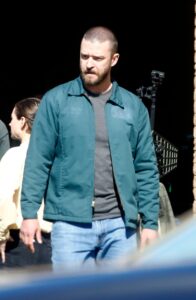 Justin Timberlake is spotted in character as he continues filming new movie Palmer in New Orleans