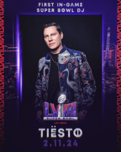 Tiësto Announced as First-Ever In-Game Super Bowl DJ
