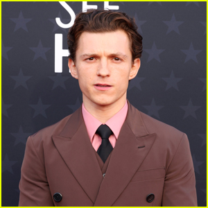 Tom Holland Suits Up in Prada on the Critics Choice 2024 Red Carpet