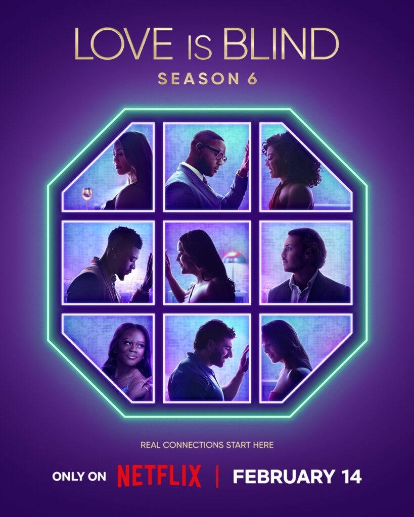 Love Is Blind Season 6 Key Art and Portraits