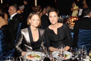 Jodie Foster and Alexandra Hedison married after dating for a year