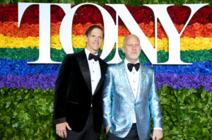 David Miller and Ryan Murphy attend the 73rd Annual Tony Awards at Radio City Music Hall on June 09, 2019, in New York City