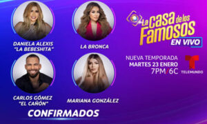 ‘La Casa de los Famosos 4’ announces four more stars