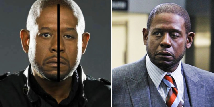 Forest Whitaker asymmetrical face