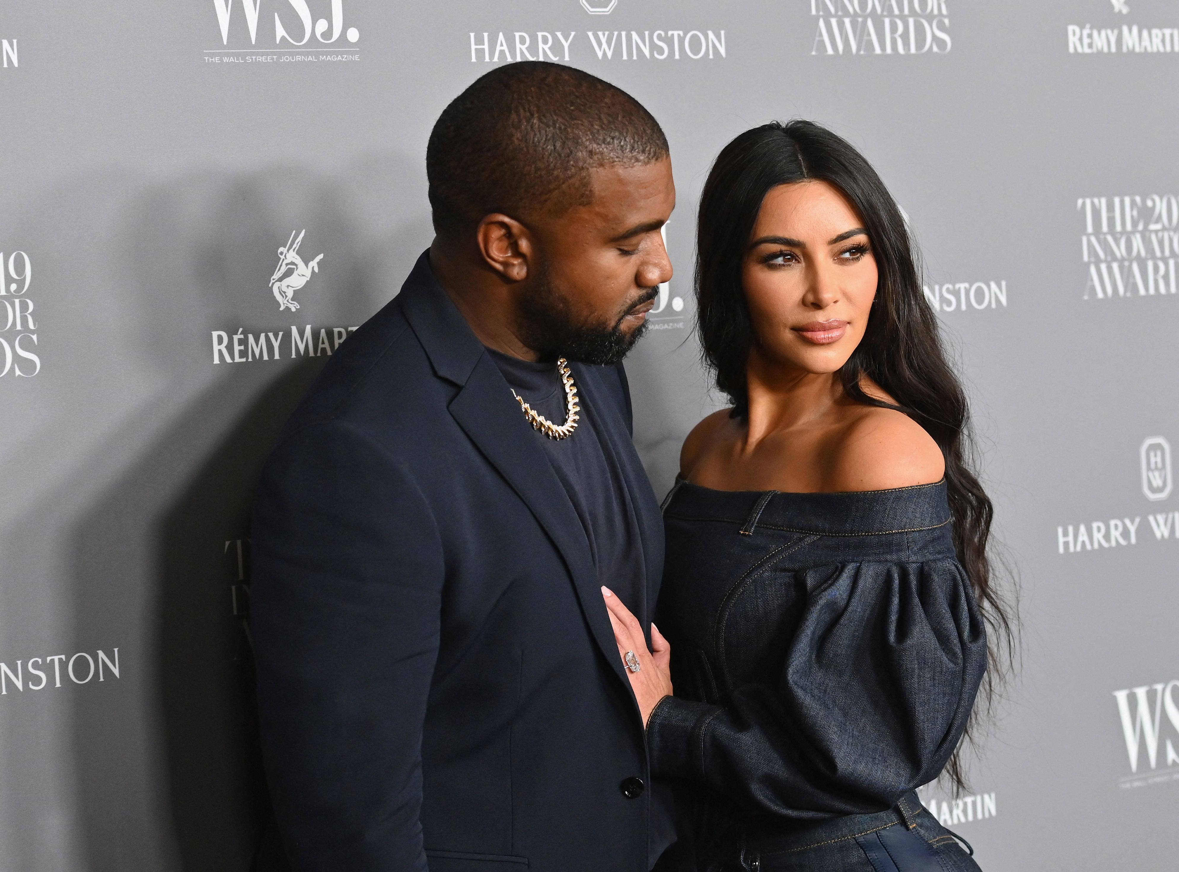 Kanye has been focusing more on the children he had with Kim Kardashian