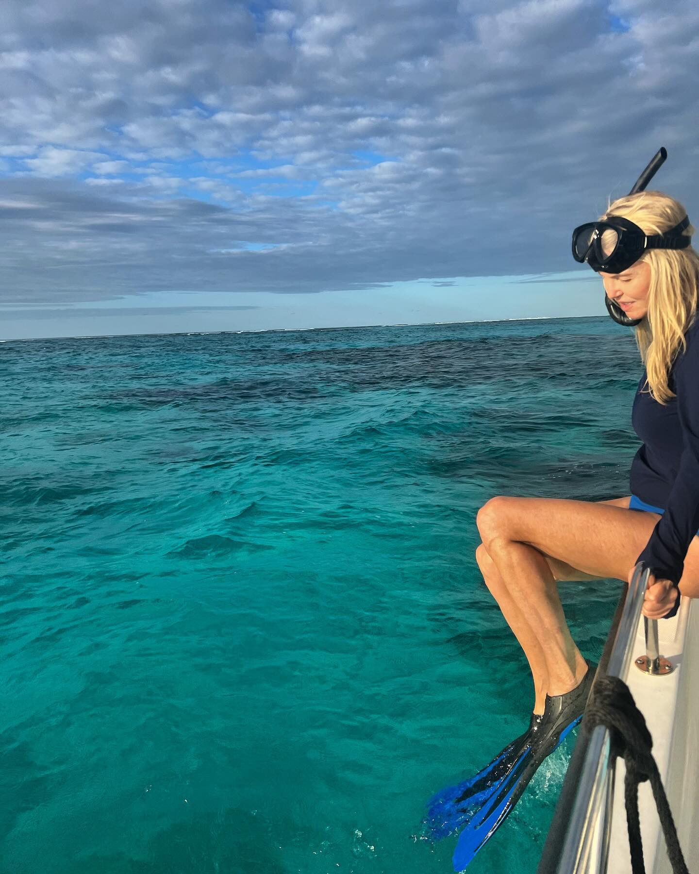 Christie has been posting photos and videos from her getaway to Turks and Caicos