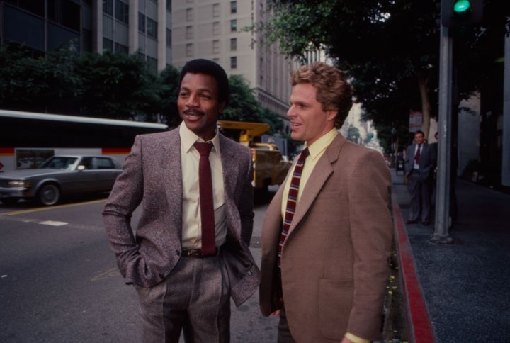 Carl Weathers and Joseph Bottoms appear in the ABC T.V. series 'Braker'. (Photo by Chic Donchin /American Broadcasting Companies via Getty Images)