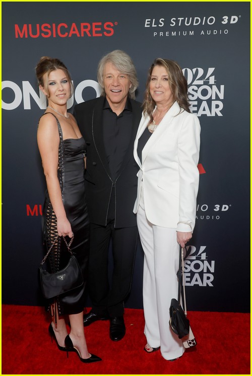 Jon Bon Jovi's wife Dorothea Hurley and daughter Stephanie Rose Bongiovi