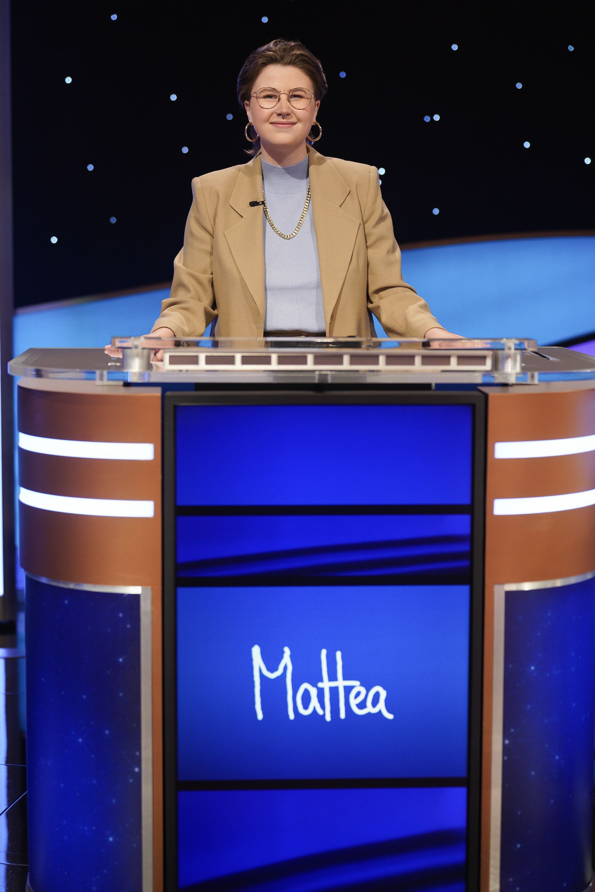 Fellow Jeopardy! champion Mattea Roach acknowledged Juveria's win on X, fka Twitter