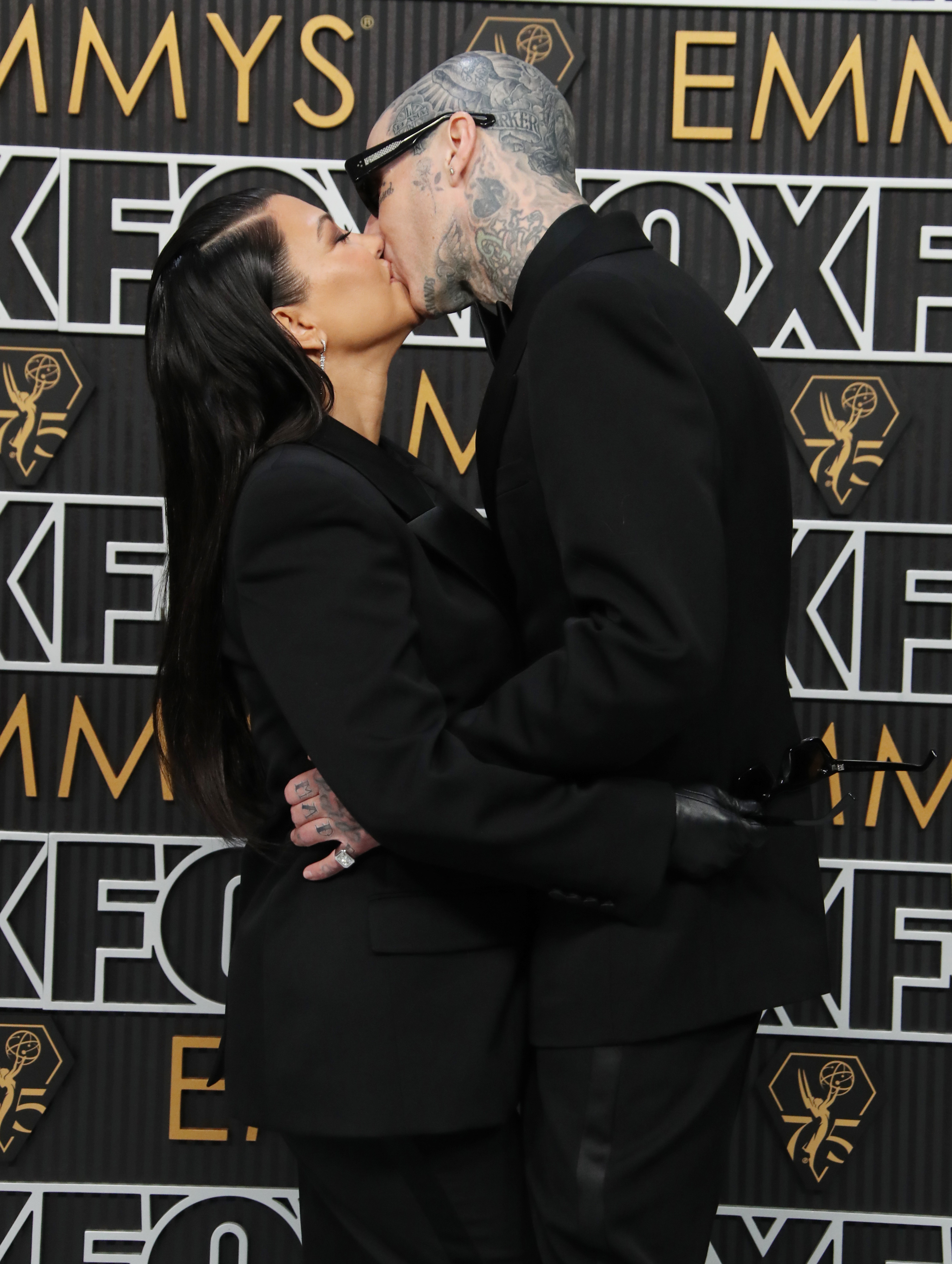 They showed some PDA last month at the Emmys
