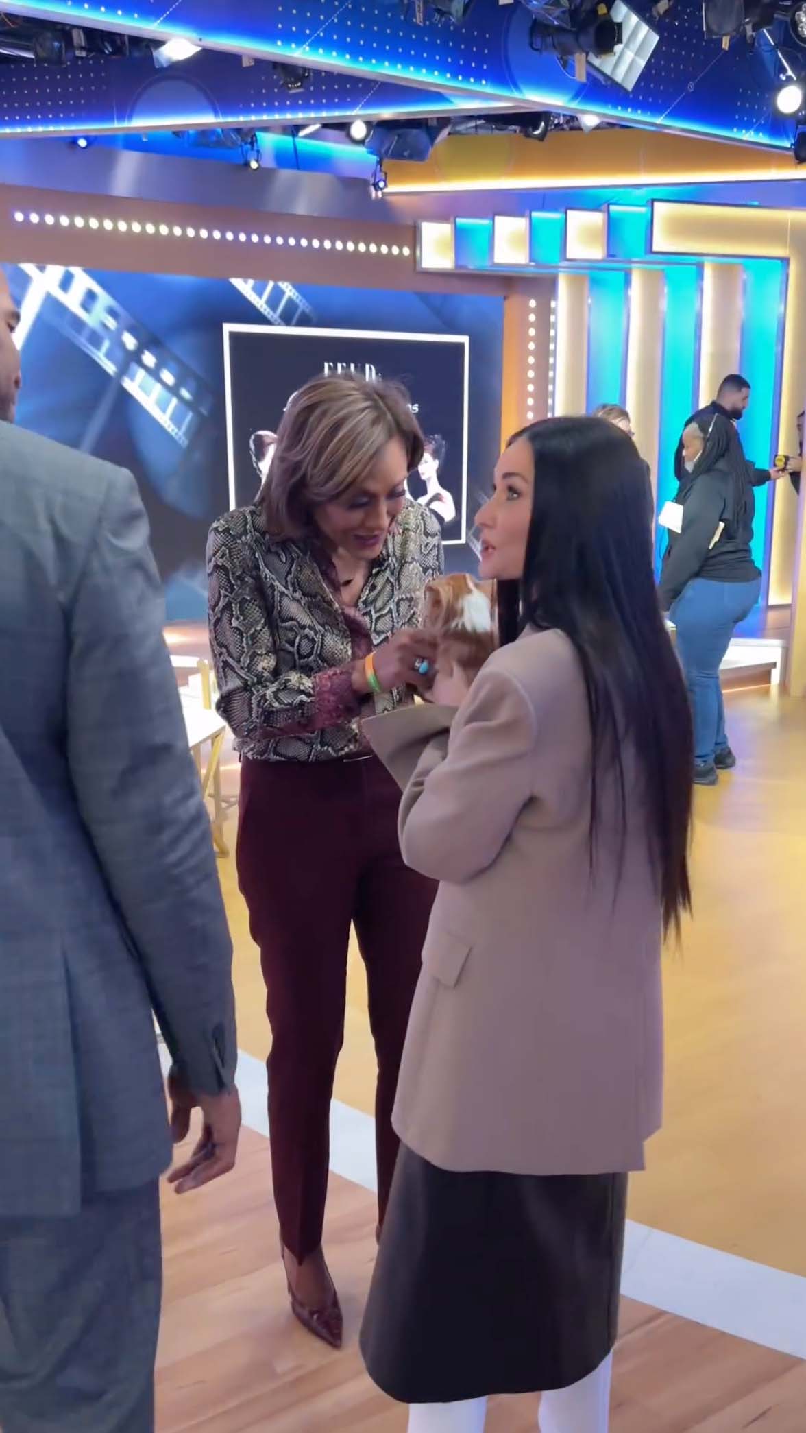 GMA hosts went crazy for the tiny pup