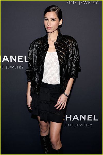 Kelsey Asbille at the Chanel 5th avenue boutique opening