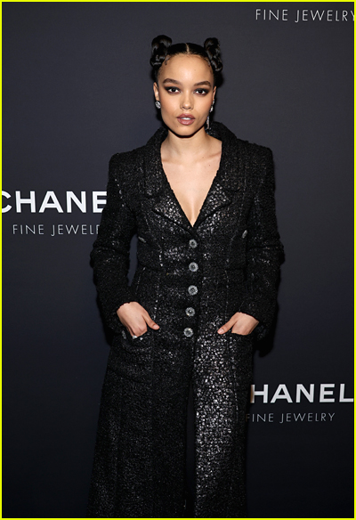 Whitney Peak at the Chanel 5th avenue boutique opening