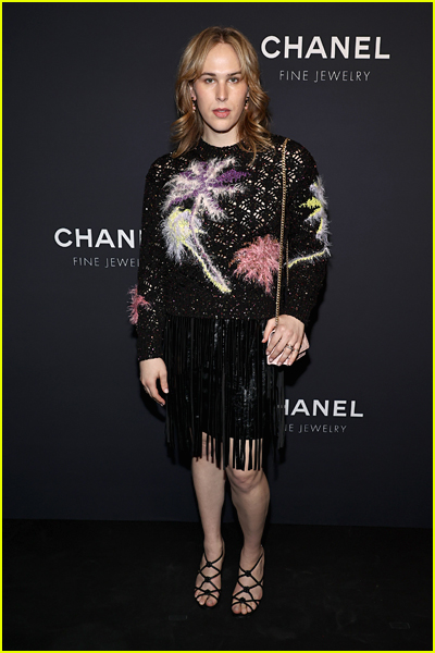 Tommy Dorfman at the Chanel 5th avenue boutique opening