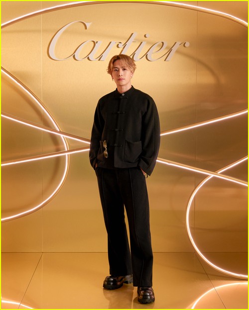 Jackson Wang at the Cartier event
