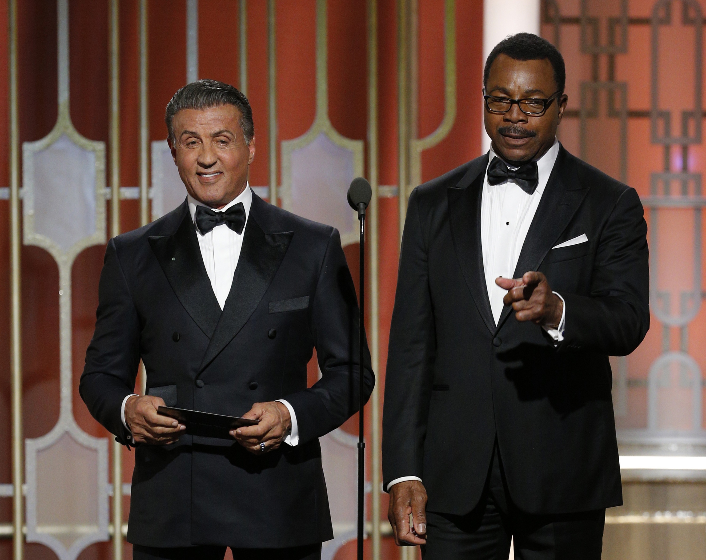 Weathers, pictured alongside Rocky star Sylvester Stallone, was best known for his role in the Rocky films