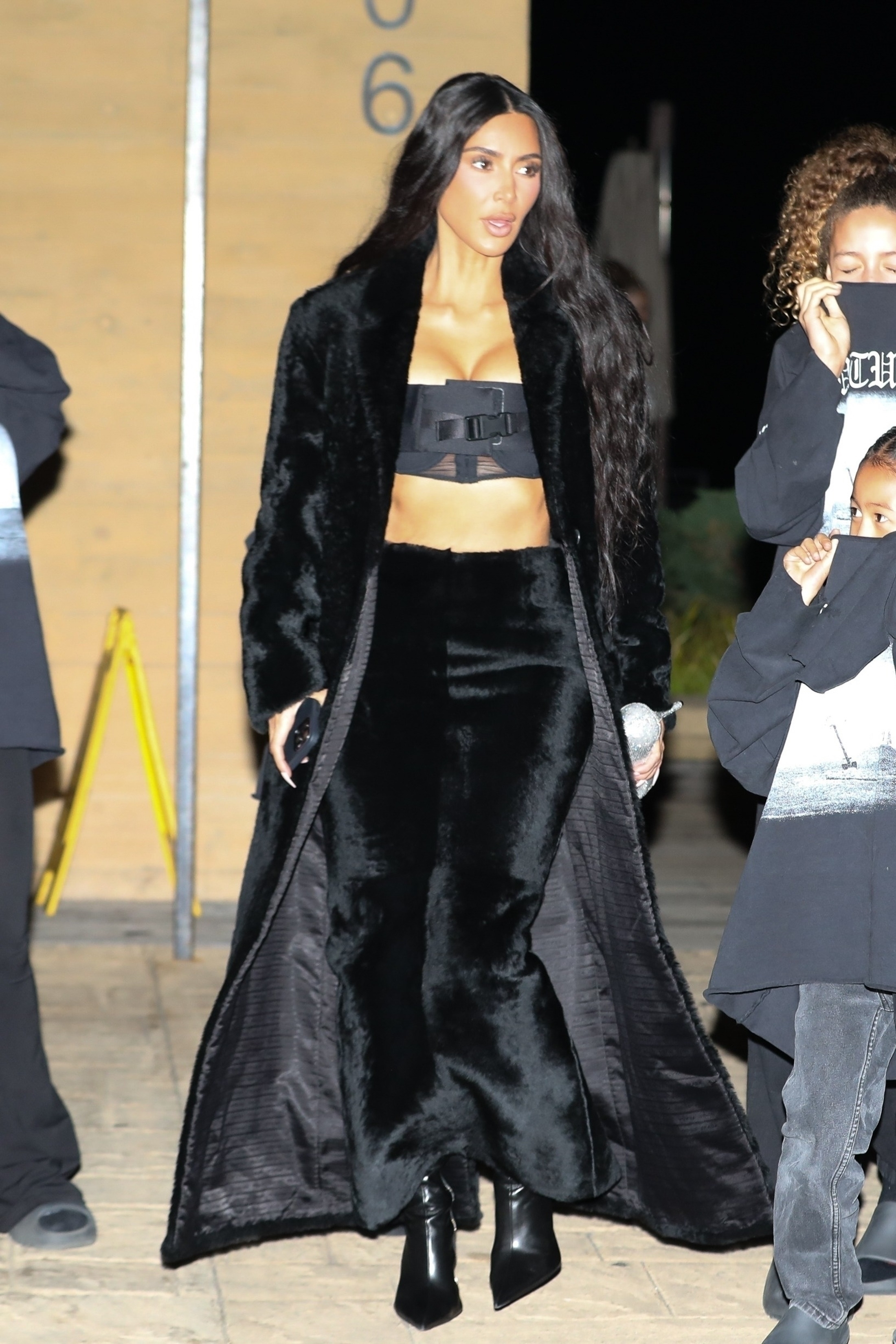 Kim was accused of copying Bianca in a jaw-dropping outfit during a recent family dinner at Nobu in Malibu, California