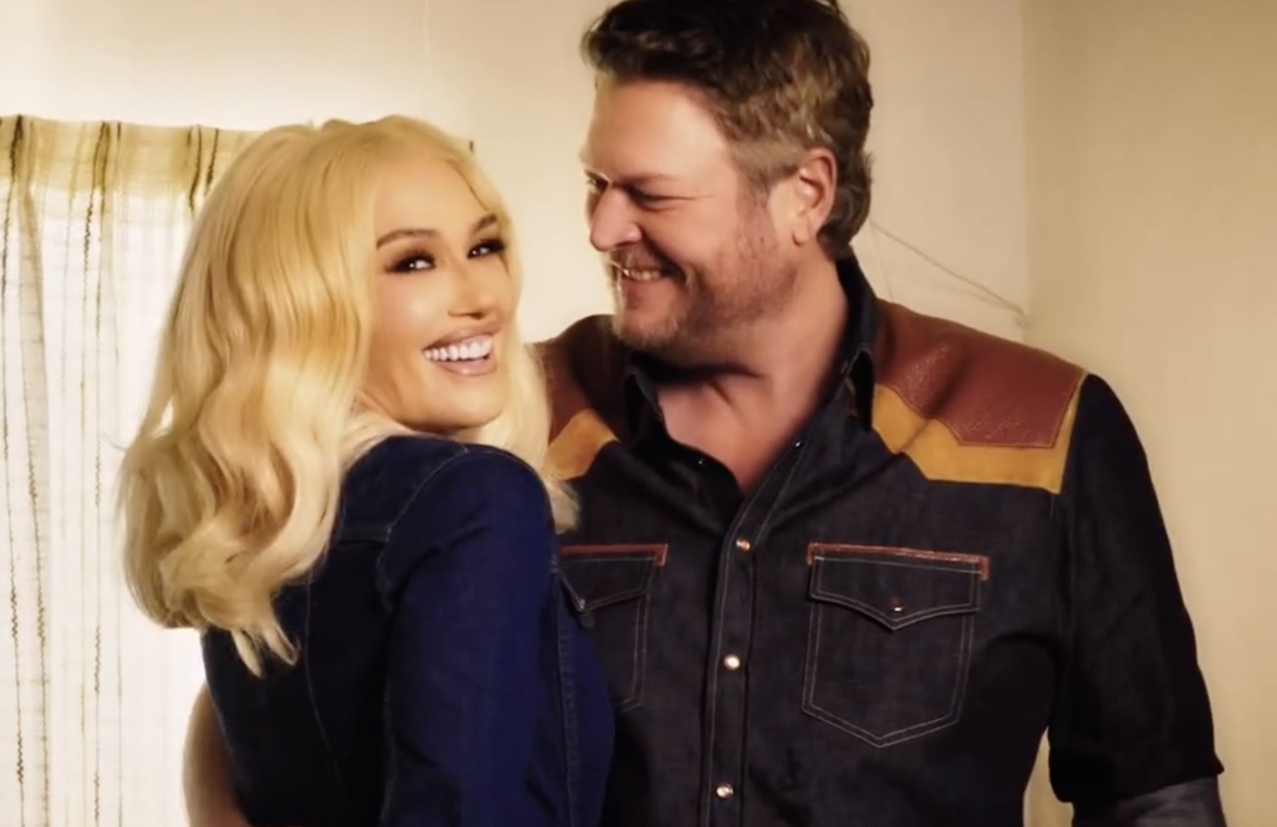 Despite the rumors, Gwen and Blake released a love song together