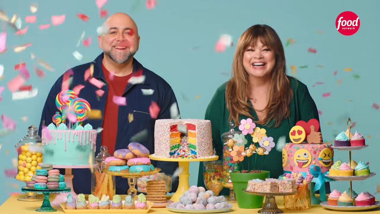 Valerie Bertinelli posed in a promo for Food Network's Kids Baking Championship.