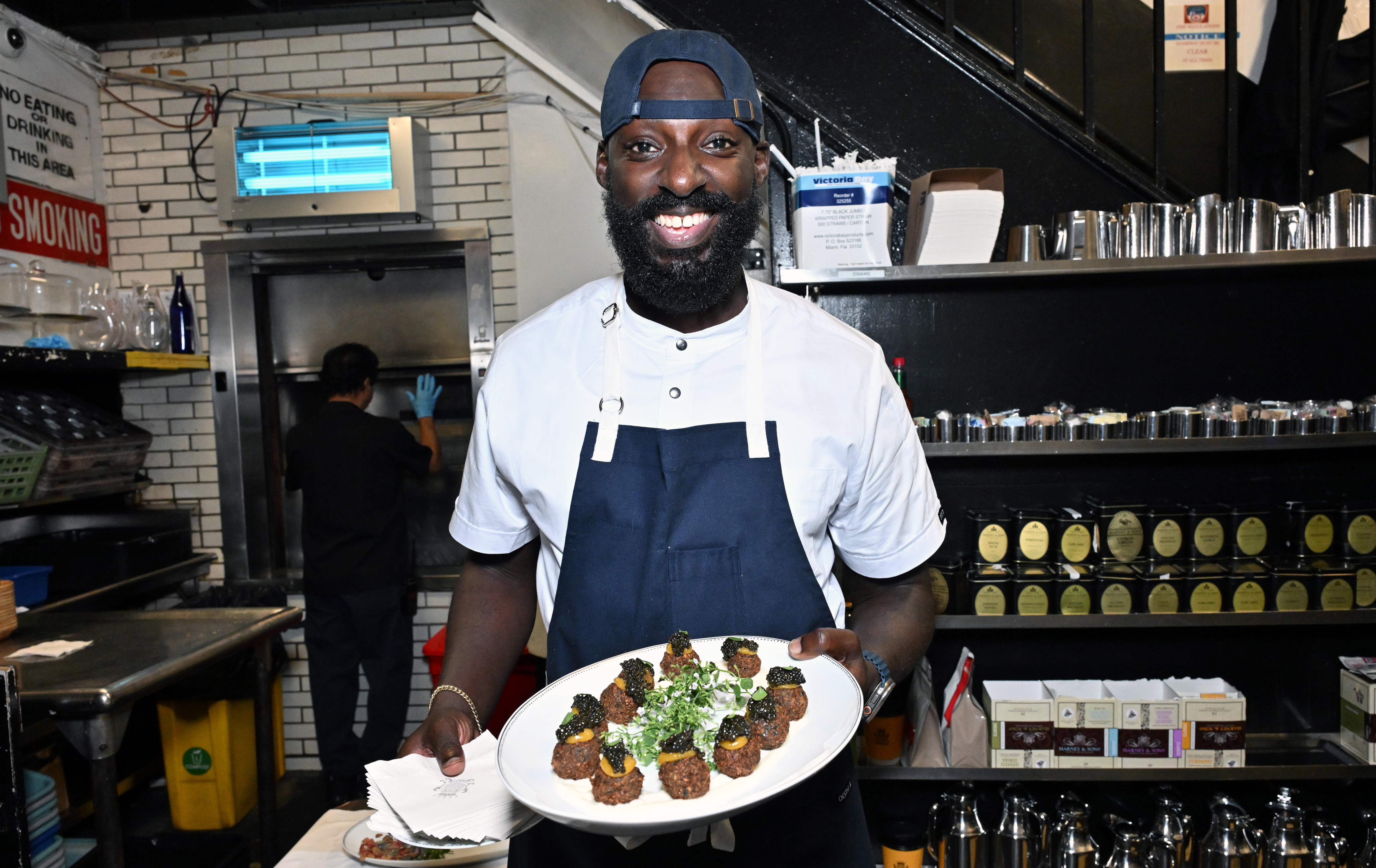 Top Chef finalist Eric Adjepong will host Food Network's forthcoming show Wildcard Kitchen